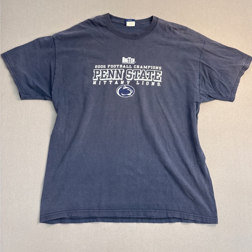 AS Sports Penn State Nittany Lions 2005 Football Champions T-Shirt Navy Blue XL